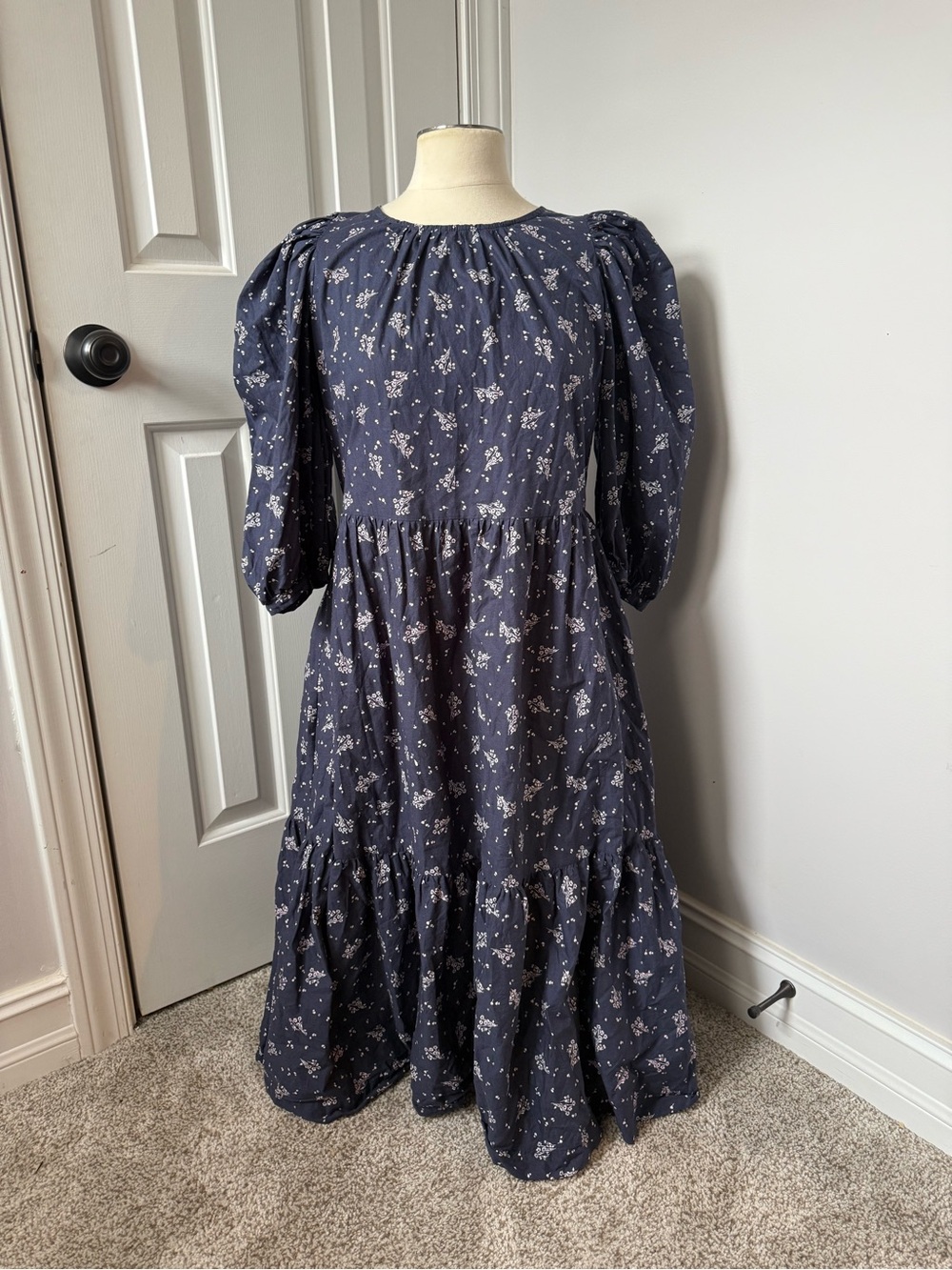 Summersalt Size Small The Tiered Midi Dress Cottage Floral